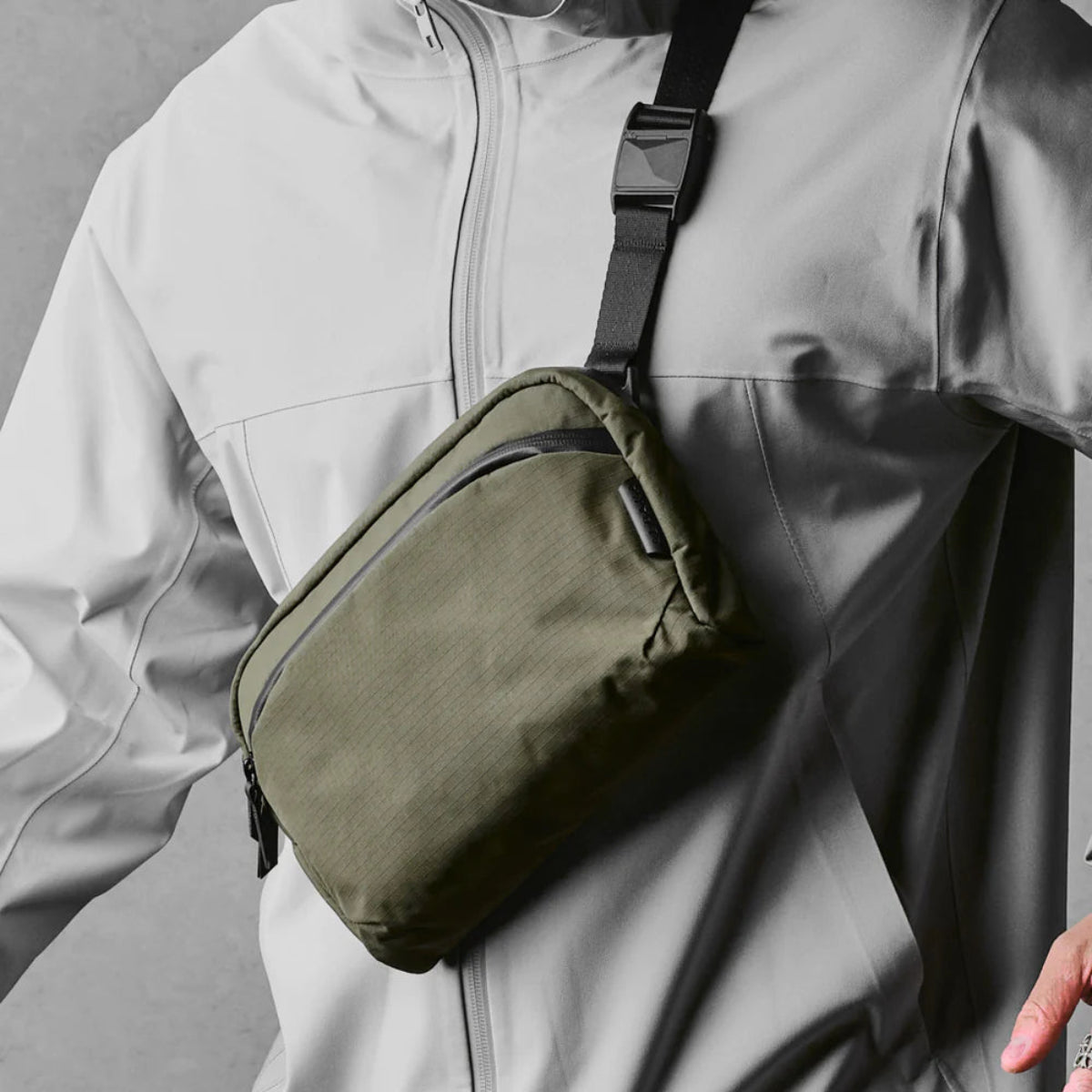 防水面料 - 採用高品質 防水材質，保護內部物品不受潮濕影響