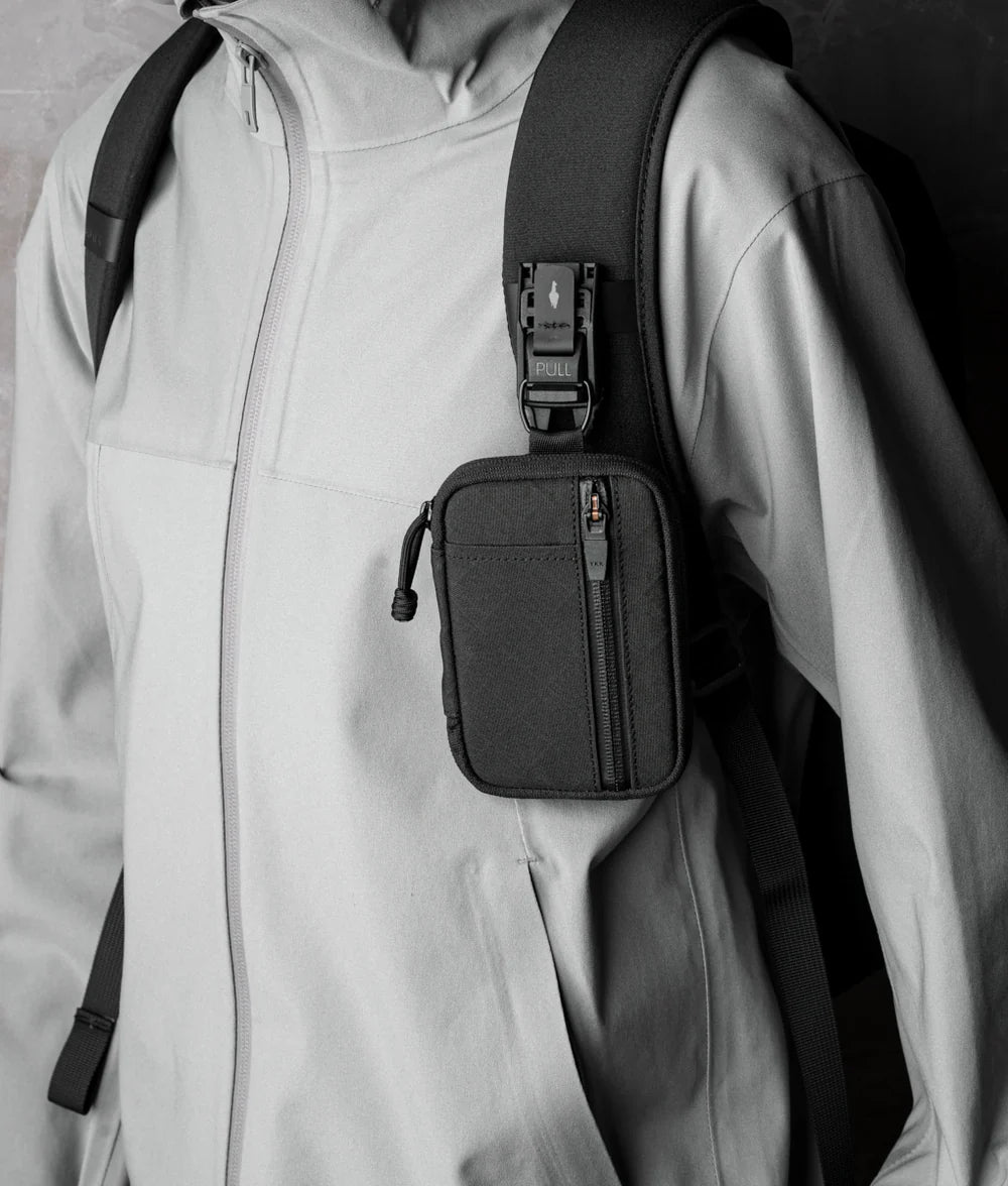 模組化設計：與 HUB 系統無縫兼容，可輕鬆固定於背包、腰帶等多個位置。