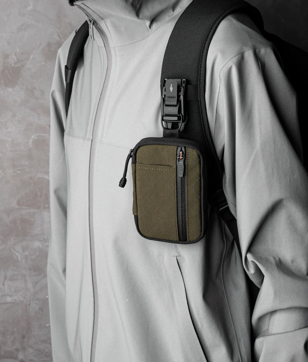 模組化設計：與 HUB 系統無縫兼容，可輕鬆固定於背包、腰帶等多個位置。