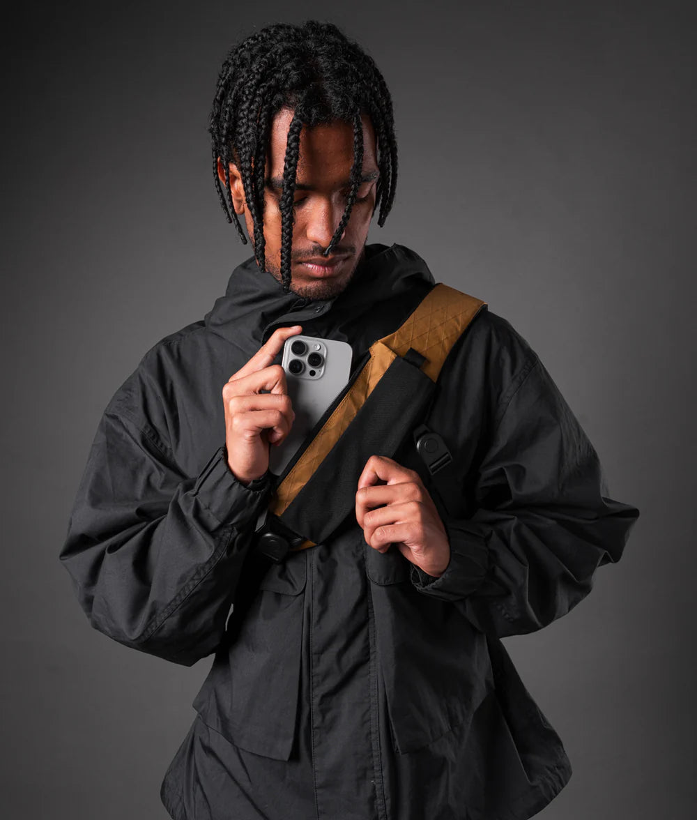 一體式手機套設計，快速取用