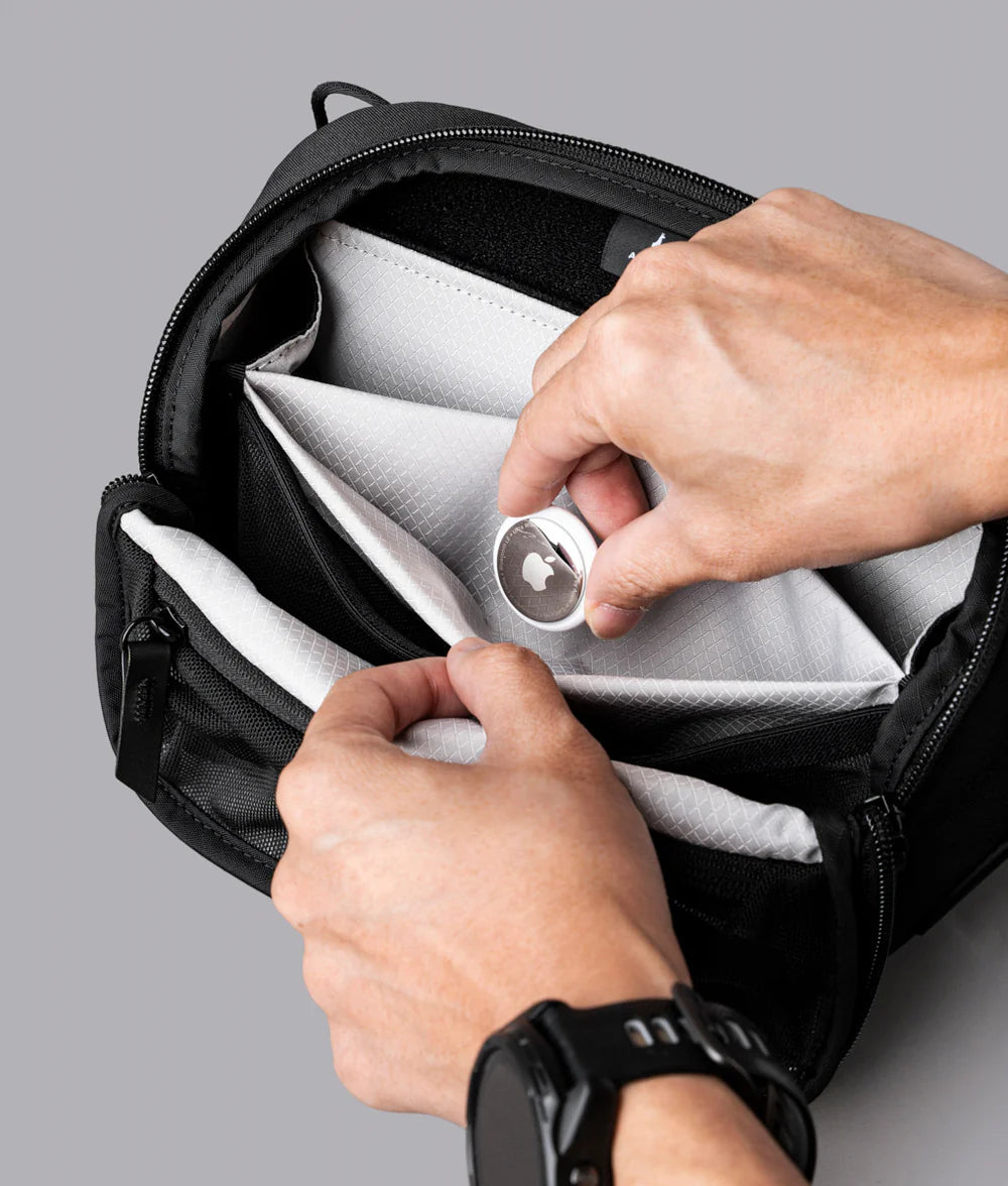 彈性內部隔層與滑袋