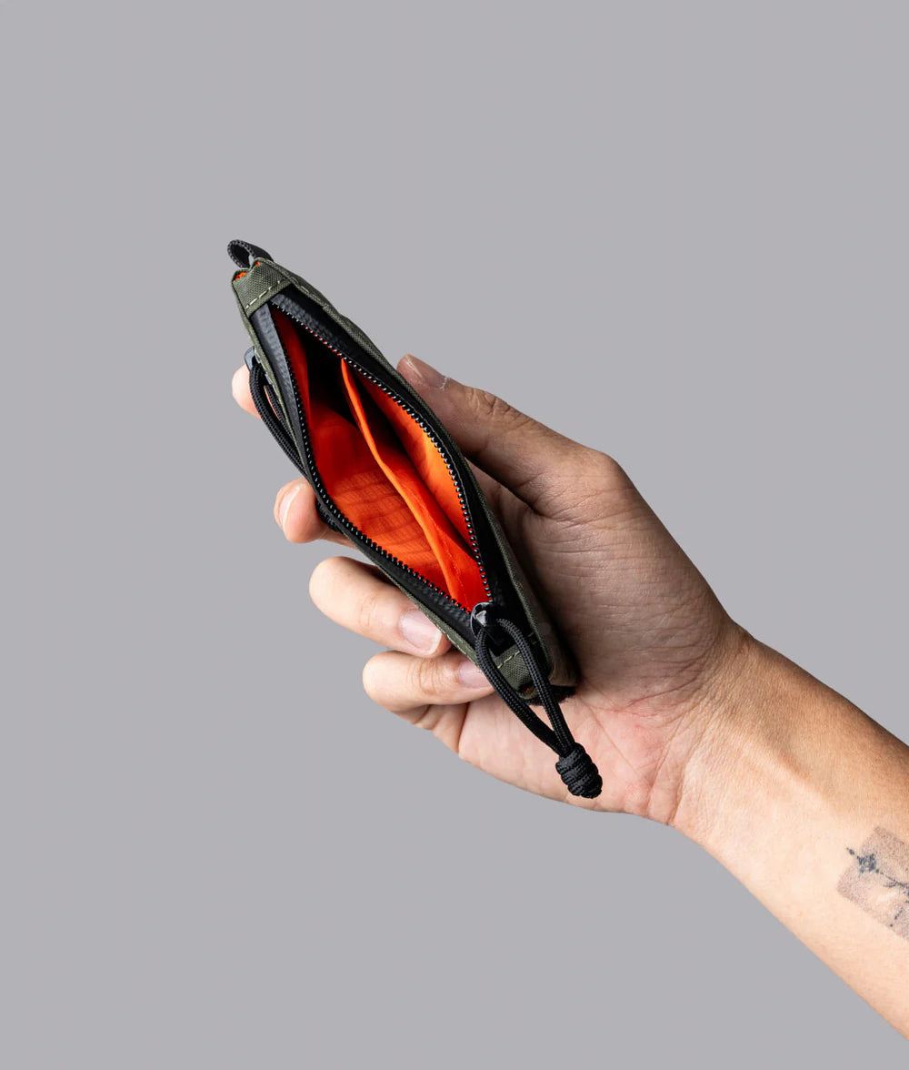 卡片和現金收納在主袋