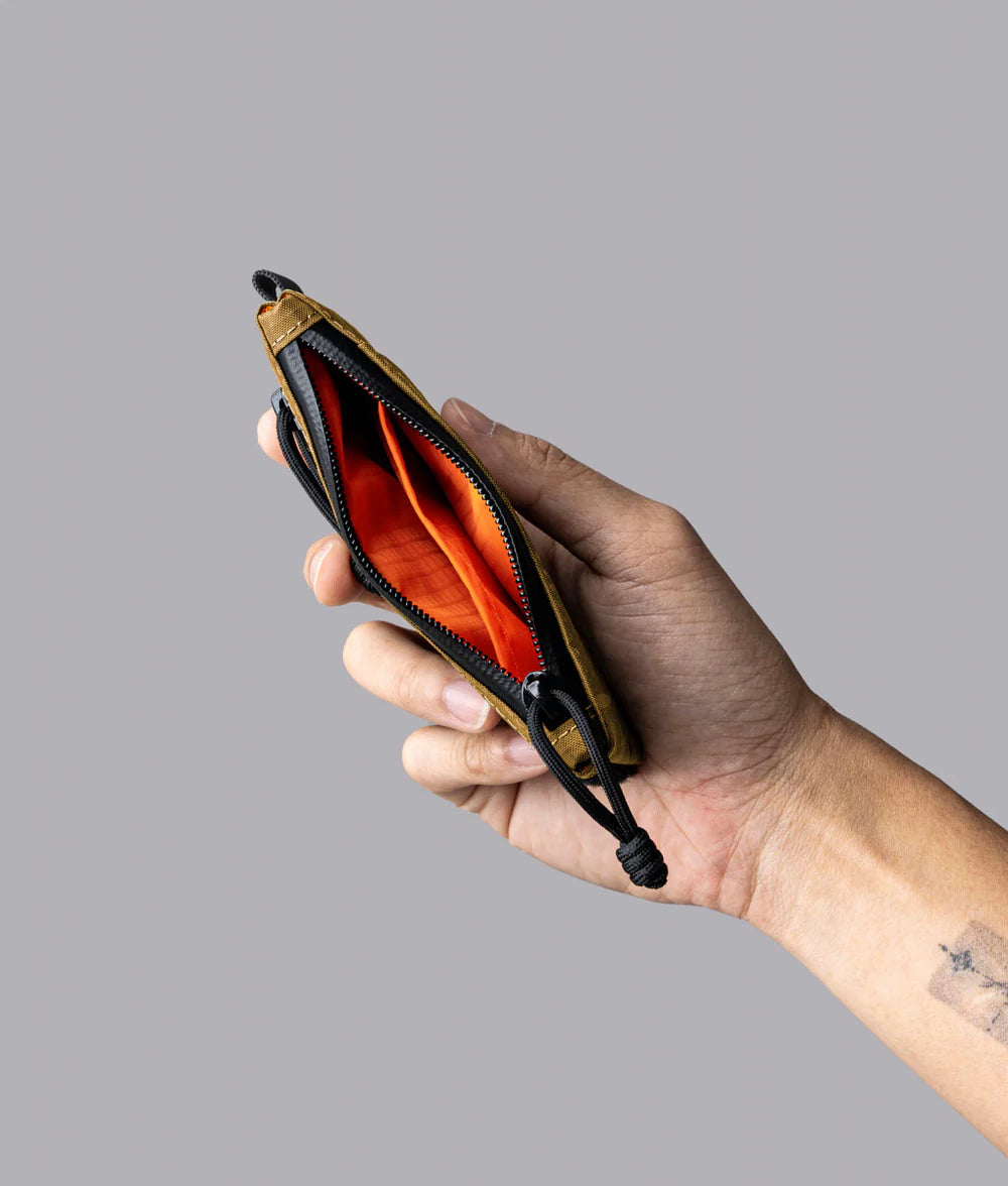 卡片和現金收納在主袋