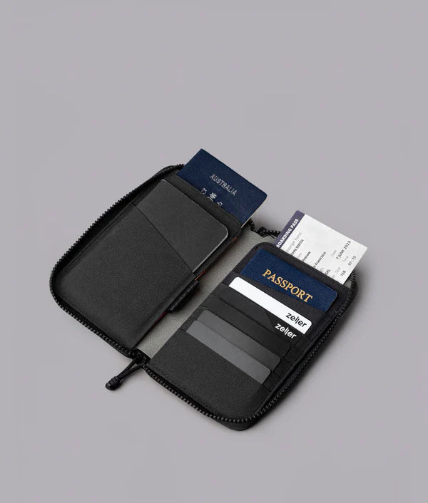Alpaka Zip Passport Wallet 多功能護照錢包