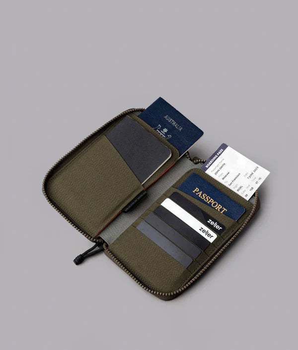 Alpaka Zip Passport Wallet 多功能護照錢包