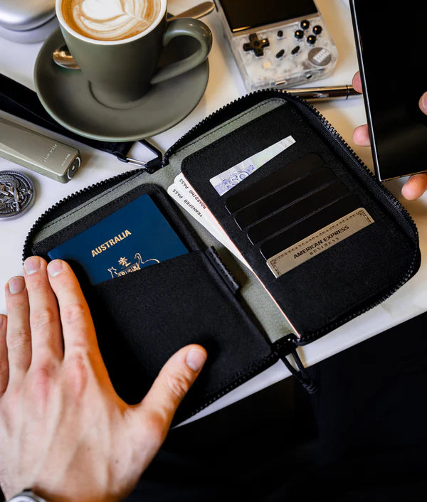 Alpaka Zip Passport Wallet 多功能護照錢包