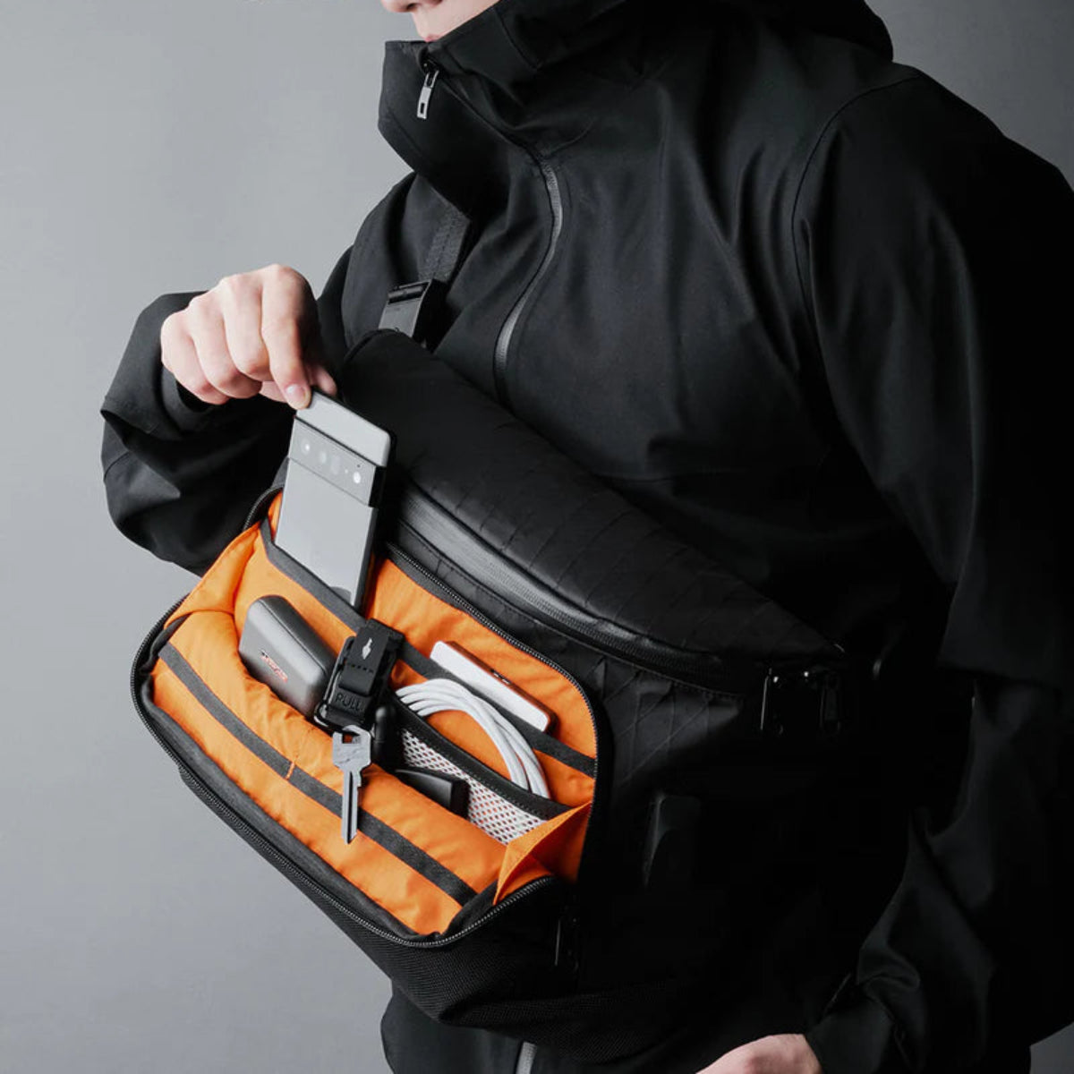 Alpaka Bravo Sling Max V2 側肩包｜限量黑色防水款