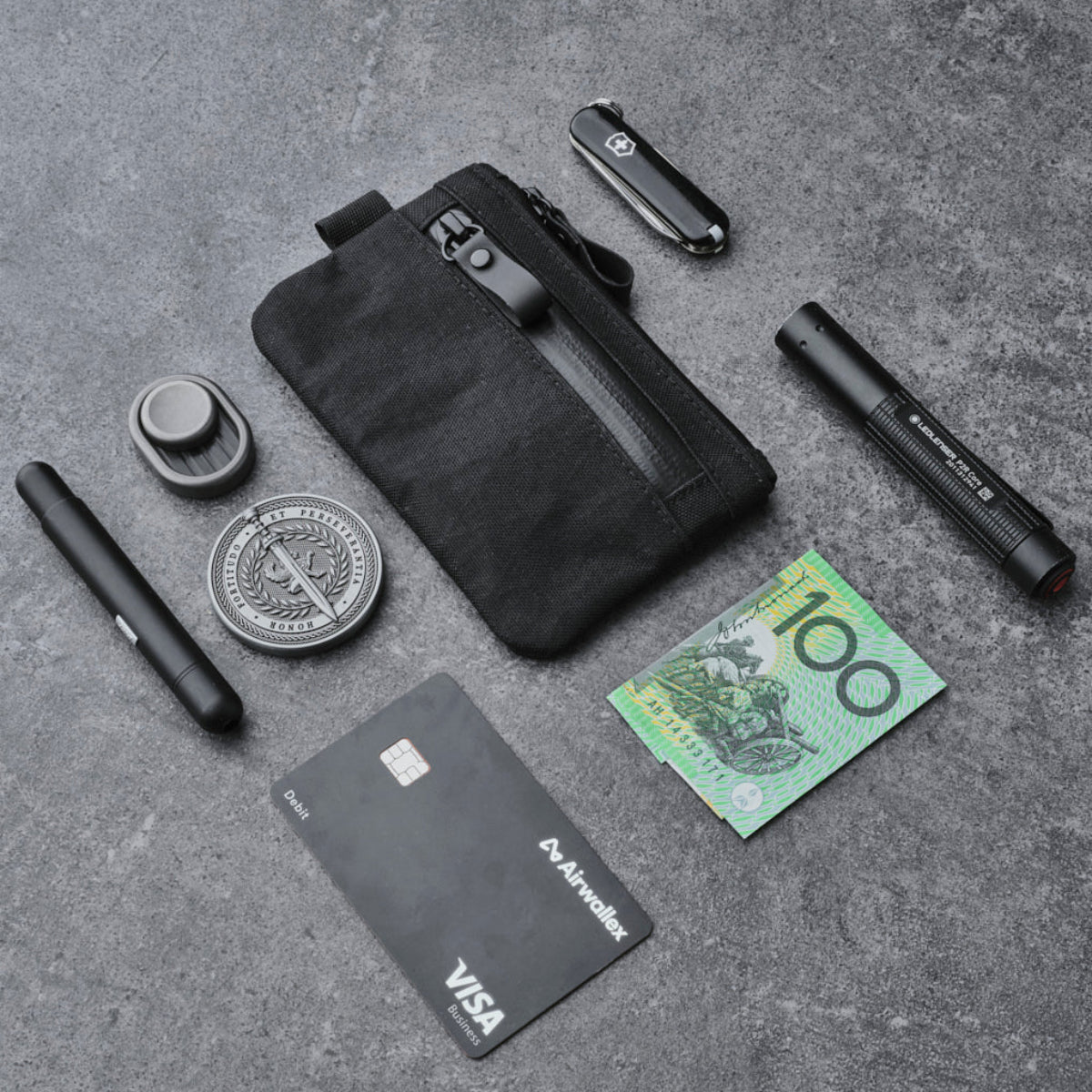 Alpaka Zip Pouch 小袋｜防水輕巧